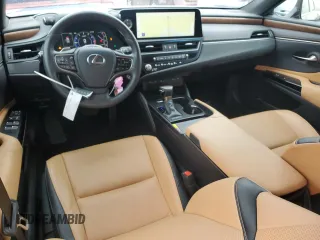 2023 Lexus ES 350 with VIN 58ADZ1B1XPU148747, listed as a Copart auction lot 49619555 with 23,420 mi miles and Salvage Title. Bid and sale history available at DreamBid. Image 8.