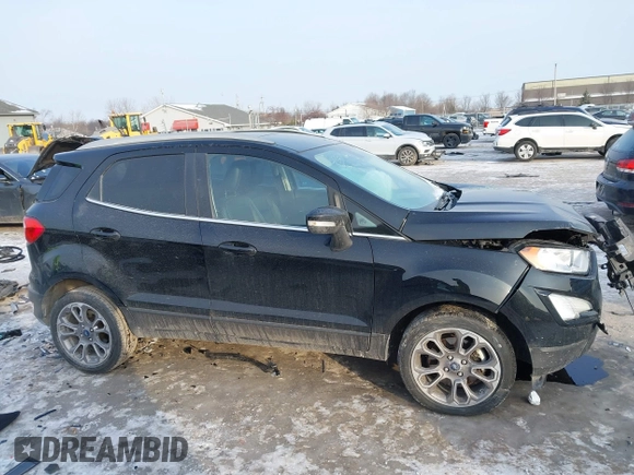 2019 Ford EcoSport Titanium with VIN MAJ3S2KE8KC288501, listed as a IAAI auction lot 41394372 with 87,476 mi miles and . Bid and sale history available at DreamBid. Image 13.