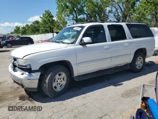 2005 Chevrolet Suburban LT with VIN 3GNFK16Z35G213275, listed as a Copart auction lot 57566665 with 229,761 mi miles and Salvage title. Bid and sale history available at DreamBid. Image 1.