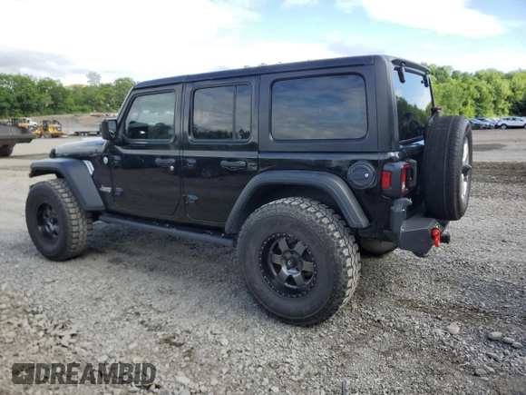 2018 Jeep Wrangler Unlimited Sport S z VIN 1C4HJXDG8JW166409, wystawiony jako Copart lot #59148795 z przebiegiem 41 222 mil mil oraz Czysty tytuł • Clean title. Historia ofert i sprzedaży dostępna na DreamBid. Obrazek 2.