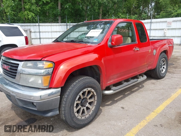 2010 GMC Canyon with VIN 1GTKTFDEXA8131917, listed as a IAAI auction lot 42543433 with 278,251 mi miles and . Bid and sale history available at DreamBid. Image 17.