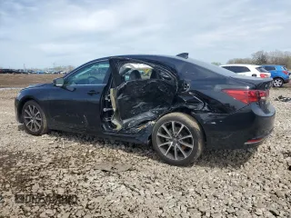 2015 Acura TLX Advance with VIN 19UUB2F70FA013265, listed as a Copart auction lot 54374955 with 162,398 mi miles and Salvage title. Bid and sale history available at DreamBid. Image 2.