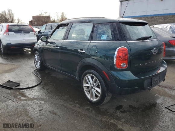 2013 MINI Cooper Countryman with VIN WMWZB3C50DWR35819, listed as a Copart auction lot 79028834 with 0 mi miles and Salvage Title. Bid and sale history available at carsss.com. Image 2.