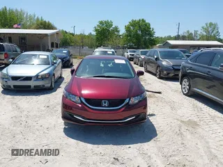 2014 Honda Civic Sedan LX with VIN 19XFB2F57EE246612, listed as a IAAI auction lot 41984108 with 13,656 mi miles. Bid and sale history available at carsss.com. Image 12.
