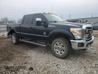 2015 Ford F-350 Platinum with VIN 1FT8W3BT9FED14400, listed as a Copart auction lot 51328055 with 221,505 mi miles and Salvage Title. Bid and sale history available at DreamBid. Image 4.