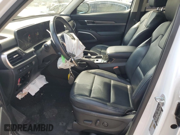 2023 Kia Telluride S with VIN 5XYP6DGC0PG384872, listed as a Copart auction lot 54167555 with 20,324 mi miles and Salvage title. Bid and sale history available at DreamBid. Image 7.