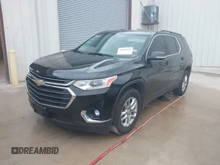 2020 Chevrolet Traverse LT Cloth with VIN 1GNERGKW5LJ305358, listed as a IAAI auction lot 42009990 with 104,496 mi miles. Bid and sale history available at carsss.com. Image 2.