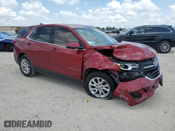 2019 Chevrolet Equinox LT with VIN 2GNAXKEV6K6228392, listed as a Copart auction lot 56242855 with 88,947 mi miles and Salvage title. Bid and sale history available at DreamBid. Image 4.