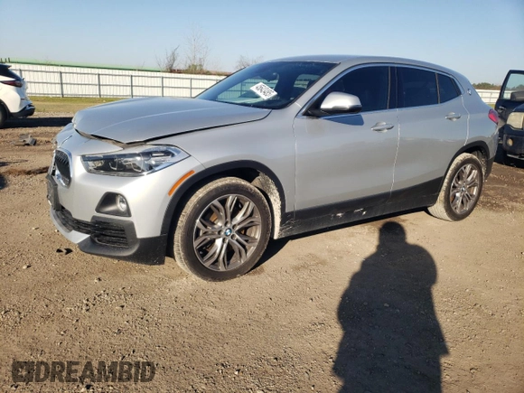 2018 BMW X2 sDrive28i with VIN WBXYJ3C31JEJ84167, listed as a Copart auction lot 45643485 with 63,400 mi miles and Salvage Title. Bid and sale history available at carsss.com. Image 1.