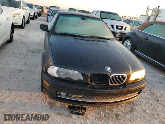 2003 BMW 3 Series 330Ci with VIN WBABS53413JU98493, listed as a Copart auction lot 74194424 with 0 mi miles and Non Repairable. Bid and sale history available at carsss.com. Image 5.