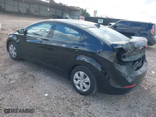 2016 Hyundai Elantra SE with VIN 5NPDH4AE3GH692568, listed as a IAAI auction lot 41110580 with 35,103 mi miles. Bid and sale history available at carsss.com. Image 3.