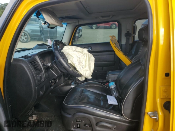 2007 Hummer H3 SUV with VIN 5GTDN13EX78147544, listed as a Copart auction lot 74287534 with 0 mi miles and Salvage Title. Bid and sale history available at carsss.com. Image 7.