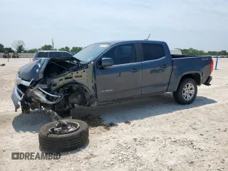 2020 Chevrolet Colorado 4WD LT with VIN 1GCGTCEN2L1102779, listed as a Copart auction lot 57091205 with 95,150 mi miles and Salvage title. Bid and sale history available at DreamBid. Image 1.