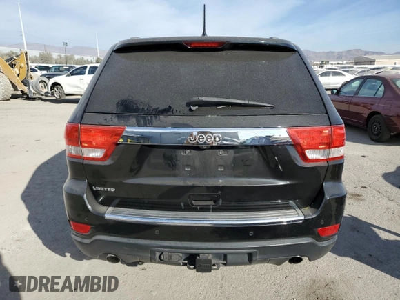 2013 Jeep Grand Cherokee Limited with VIN 1C4RJEBT9DC526785, listed as a Copart auction lot 43196255 with 134,496 mi miles and Salvage Title. Bid and sale history available at carsss.com. Image 6.