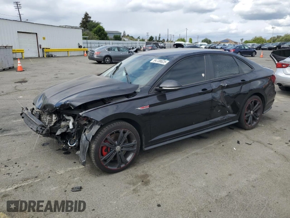 2019 Volkswagen Jetta S with VIN 3VW6T7BU7KM147858, listed as a Copart auction lot 54738625 with 150,114 mi miles and Salvage title. Bid and sale history available at DreamBid. Image 1.