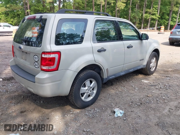 2008 Ford Escape XLS с VIN 1FMCU02Z58KA96331, выставлен на аукционе IAAI как лот 42703539 с пробегом 251 237 миль миль и . История ставок и продаж доступна на DreamBid. Изображение 4.