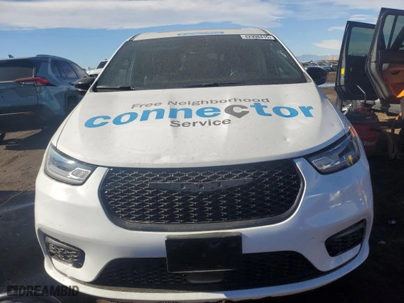 2023 Chrysler Pacifica Hybrid Limited with VIN 2C4RC1S76PR542931, listed as a Copart auction lot 42998415 with 50,626 mi miles and Salvage Title. Bid and sale history available at carsss.com. Image 5.