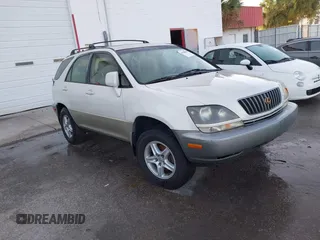 1999 Lexus RX 300 with VIN JT6GF10U3X0042492, listed as a IAAI auction lot 41940649 with 279,987 mi miles and . Bid and sale history available at DreamBid. Image 1.