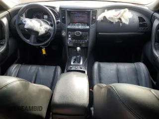2012 Infiniti FX with VIN JN8AS1MW7CM155004, listed as a Copart auction lot 75588894 with 129,896 mi miles and Salvage Title. Bid and sale history available at DreamBid. Image 8.