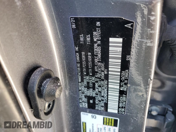 2021 Lexus RX 350 с VIN 2T2AZMDA6MC297867, выставлен на аукционе Copart как лот 66404603 с пробегом Не указан миль и . История ставок и продаж доступна на DreamBid. Изображение 14.