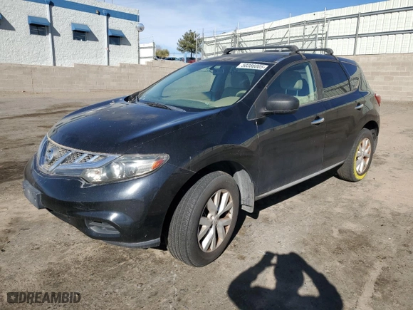 2011 Nissan Murano SL with VIN JN8AZ1MW8BW161182, listed as a Copart auction lot 50386005 with 134,061 mi miles and Clean Title. Bid and sale history available at carsss.com. Image 1.