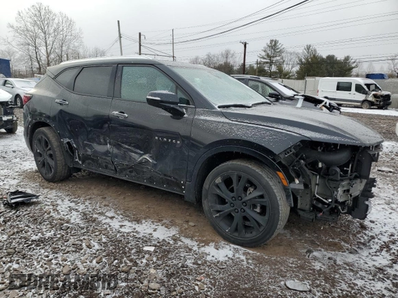 2021 Chevrolet Blazer Premier с VIN 3GNKBLRS6MS562144, выставлен на аукционе Copart как лот 45912085 с пробегом 48 846 миль миль и Списание • Salvage title. История ставок и продаж доступна на DreamBid. Изображение 4.