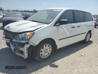 2010 Honda Odyssey LX z VIN 5FNRL3H2XAB110286, wystawiony jako Copart lot #46936125 z przebiegiem 127 979 mil mil oraz Czysty tytuł • Clean title. Historia ofert i sprzedaży dostępna na DreamBid. Obrazek 1.