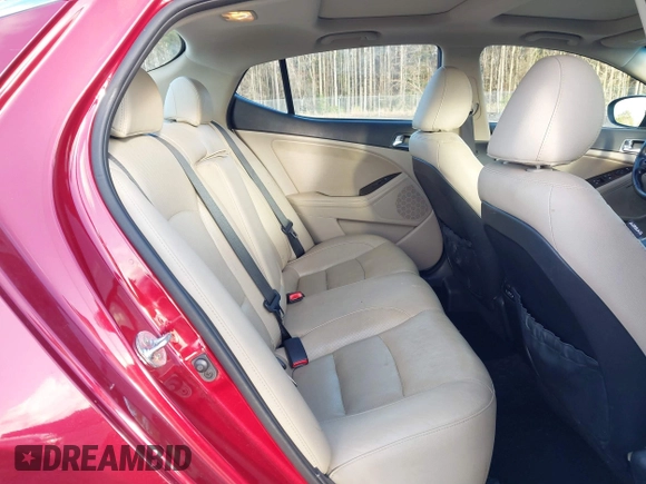 2015 Kia Optima EX with VIN 5XXGN4A75FG364506, listed as a IAAI auction lot 41701331 with 120,412 mi miles. Bid and sale history available at carsss.com. Image 8.