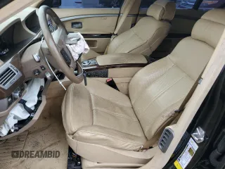 2008 BMW 7 Series 750Li with VIN WBAHN83588DT81267, listed as a Copart auction lot 70256964 with 127,155 mi miles and Salvage Title. Bid and sale history available at carsss.com. Image 7.