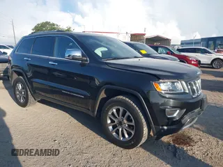 2014 Jeep Grand Cherokee Limited with VIN 1C4RJFBG7EC377125, listed as a IAAI auction lot 42462905 with 80,354 mi miles and . Bid and sale history available at DreamBid. Image 1.