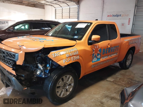 2023 Nissan Frontier S z VIN 1N6ED1CL7PN647236, wystawiony jako IAAI lot #41433437 z przebiegiem 28 683 mil mil oraz . Historia ofert i sprzedaży dostępna na DreamBid. Obrazek 19.
