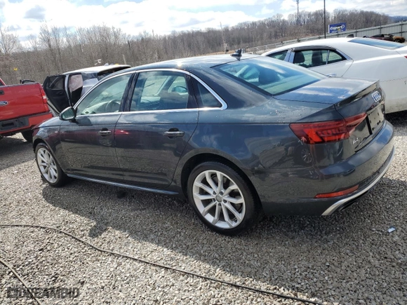 2019 Audi A4 Premium with VIN WAUDNAF46KN020212, listed as a Copart auction lot 47752485 with NaN miles and Salvage Title. Bid and sale history available at carsss.com. Image 2.
