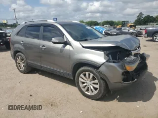 2011 Kia Sorento LX with VIN 5XYKT4A27BG048986, listed as a Copart auction lot 54908385 with 158,698 mi miles and Salvage Title. Bid and sale history available at DreamBid. Image 4.