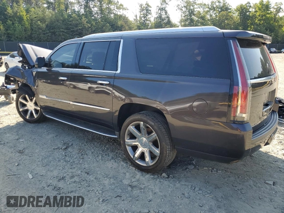 2015 Cadillac Escalade ESV Luxury z VIN 1GYS4SKJ1FR648363, wystawiony jako Copart lot #67161404 z przebiegiem 167 917 mil mil oraz Szkoda całkowita • Salvage title. Historia ofert i sprzedaży dostępna na DreamBid. Obrazek 2.