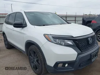 2021 Honda Passport Sport with VIN 5FNYF7H23MB002963, listed as a IAAI auction lot 42314323 with 46,256 mi miles and . Bid and sale history available at DreamBid. Image 1.
