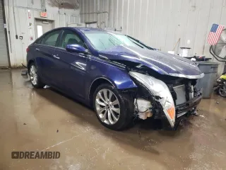 2012 Hyundai Sonata SE with VIN 5NPEC4AB1CH425688, listed as a Copart auction lot 48130535 with 235,099 mi miles and Salvage Title. Bid and sale history available at carsss.com. Image 4.