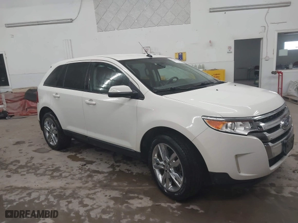 2012 Ford Edge SEL with VIN 2FMDK4JC3CBA95809, listed as a IAAI auction lot 41718077 with 155,528 mi miles. Bid and sale history available at carsss.com. Image 1.