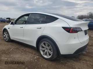 2021 Tesla Model Y Long Range z VIN 5YJYGDEE6MF077764, wystawiony jako Copart lot #53814015 z przebiegiem 87 903 mil mil oraz Szkoda całkowita • Salvage title. Historia ofert i sprzedaży dostępna na DreamBid. Obrazek 2.