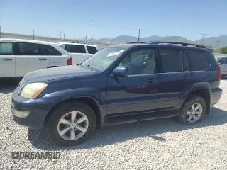 2003 Lexus GX 470 z VIN JTJBT20X530007519, wystawiony jako Copart lot #60090705 z przebiegiem 154 130 mil mil oraz Czysty tytuł • Clean title. Historia ofert i sprzedaży dostępna na DreamBid. Obrazek 1.