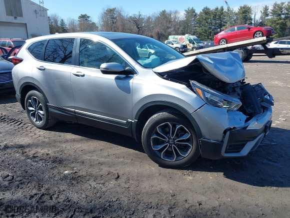 2022 Honda CR-V EX-L with VIN 2HKRW2H81NH651885, listed as a IAAI auction lot 41776851 with 19,116 mi miles. Bid and sale history available at carsss.com. Image 1.