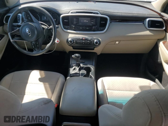 2018 Kia Sorento LX with VIN 5XYPG4A56JG373485, listed as a Copart auction lot 48680735 with 150,529 mi miles and Salvage Title. Bid and sale history available at DreamBid. Image 8.