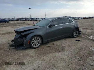 2017 Cadillac CTS RWD with VIN 1G6AP5SX8H0153053, listed as a Copart auction lot 45274385 with 165,321 mi miles and Salvage title. Bid and sale history available at DreamBid. Image 1.