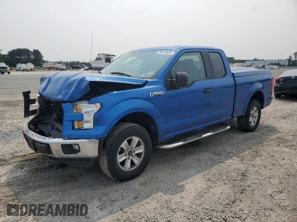 2015 Ford F-150 XLT z VIN 1FTFX1EFXFFA60060, wystawiony jako Copart lot #58876635 z przebiegiem 150 122 mil mil oraz Szkoda całkowita • Salvage title. Historia ofert i sprzedaży dostępna na DreamBid. Obrazek 1.