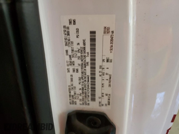 2017 Ford F-150 XL z VIN 1FTMF1CF2HKC94443, wystawiony jako Copart lot #76390714 z przebiegiem 182 973 mil mil oraz Szkoda całkowita • Salvage title. Historia ofert i sprzedaży dostępna na DreamBid. Obrazek 13.