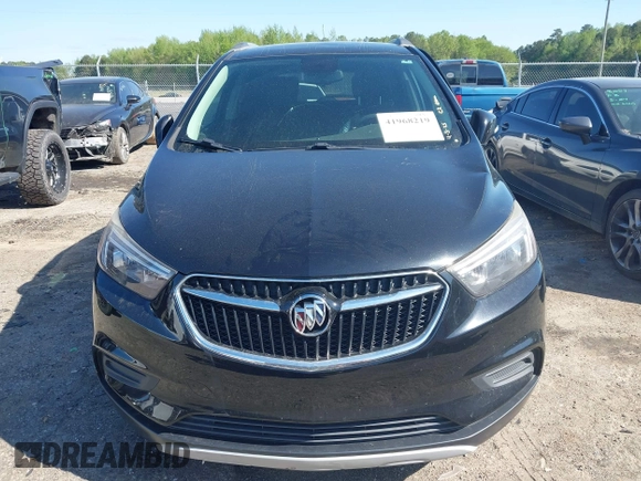 2017 Buick Encore Preferred with VIN KL4CJESBXHB028601, listed as a IAAI auction lot 41968219 with 98,007 mi miles. Bid and sale history available at carsss.com. Image 12.