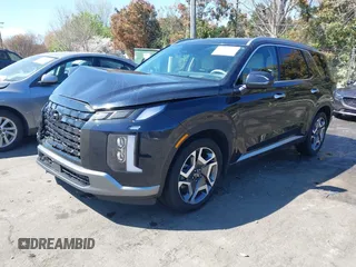 2024 Hyundai Palisade Limited z VIN KM8R5DGE2RU651701, wystawiony jako IAAI lot #41894978 z przebiegiem 38 461 mil mil oraz . Historia ofert i sprzedaży dostępna na DreamBid. Obrazek 17.