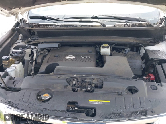 2013 Nissan Pathfinder Platinum with VIN 5N1AR2MM4DC623141, listed as a IAAI auction lot 41891386 with 139,550 mi miles and . Bid and sale history available at DreamBid. Image 10.