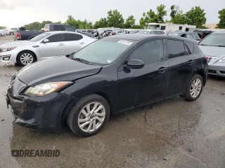 2013 Mazda 3 i Touring with VIN JM1BL1L73D1761247, listed as a Copart auction lot 62831295 with 142,184 mi miles and Salvage title. Bid and sale history available at DreamBid. Image 1.