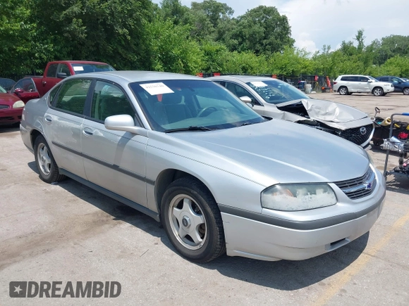 2004 Chevrolet Impala with VIN 2G1WF52E549211598, listed as a IAAI auction lot 42536746 with 217,222 mi miles and . Bid and sale history available at DreamBid. Image 1.