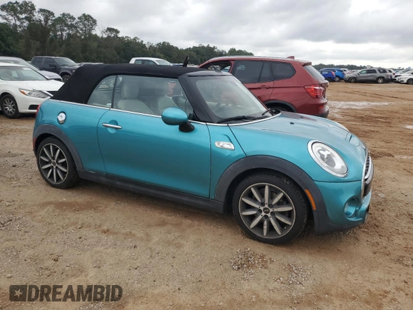2016 MINI Convertible S z VIN WMWWG9C59G3A91280, wystawiony jako Copart lot #77838554 z przebiegiem 105 099 mil mil oraz Szkoda całkowita • Salvage title. Historia ofert i sprzedaży dostępna na DreamBid. Obrazek 4.